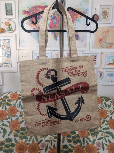 Seasalt cornwall jute tote - jute, bag