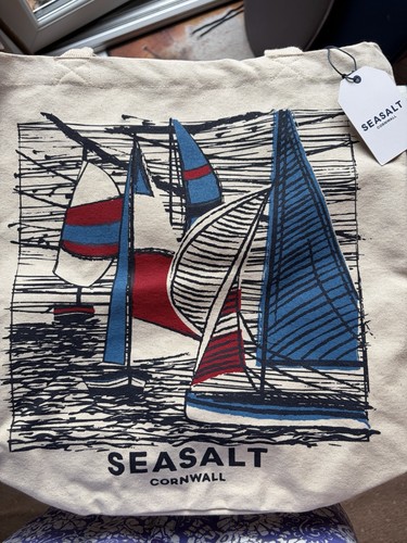 Seasalt canvas tote bag - seasalt,