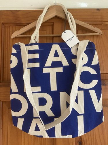 Seasalt canvas tote - canvas, blue